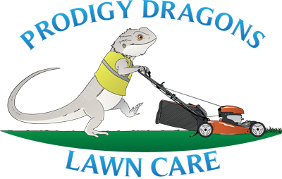 Prodigy Dragons Lawncare Logo